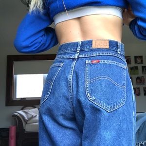 Lee high waisted mom jeans